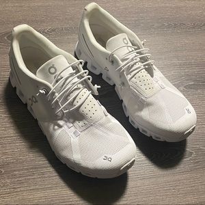 White On Running Sneakers